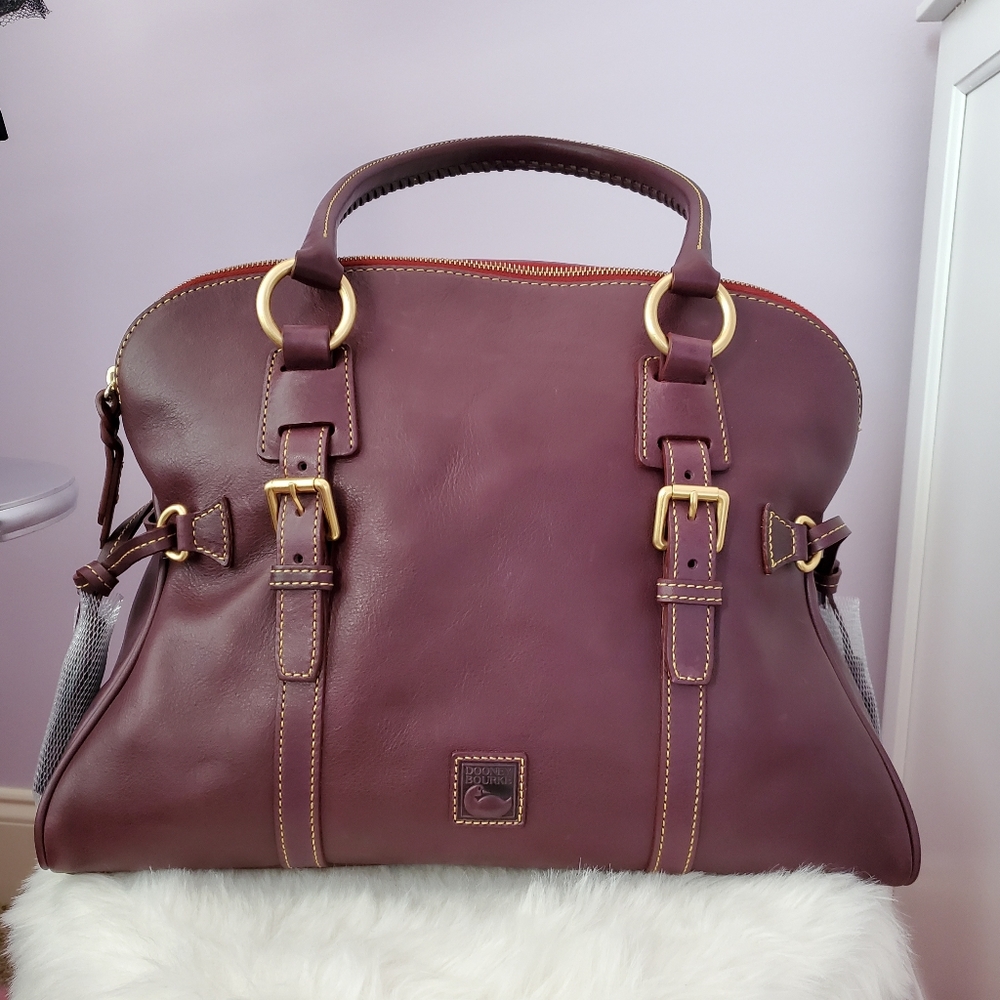 Dooney & Bourke Florentine Domed Buckle Satchel